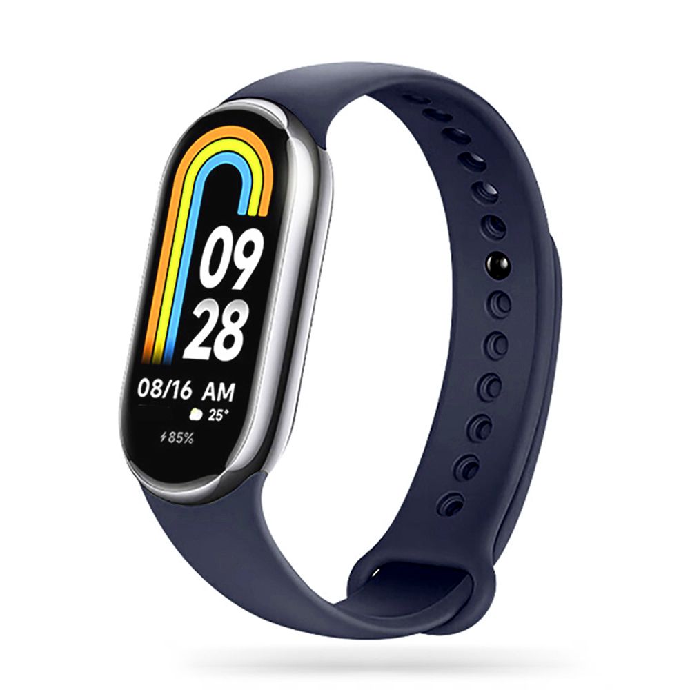SILIKONARMBAND FÜR XIAOMI MI BAND 8 / 9 / NFC HEYBAND ICON NAVY