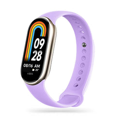 SILIKONARMBAND FÜR XIAOMI MI BAND 8 / 9 / NFC HEYBAND ICON VIOLETT
