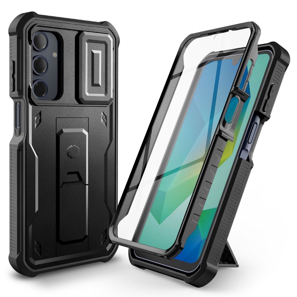 TECH-PROTECT KEVLAR CAM+ HÜLLE GALAXY A16 4G / 5G SCHWARZ