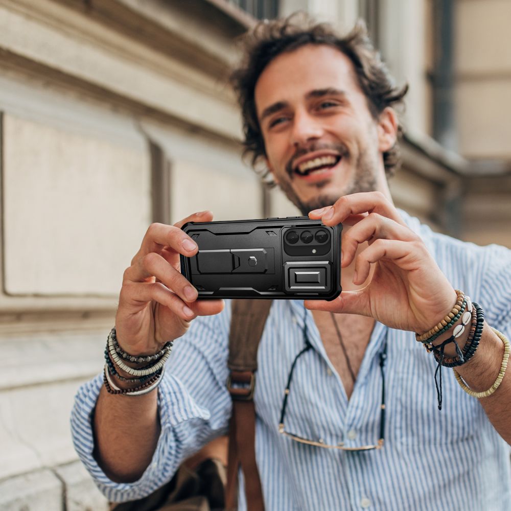 TECH-PROTECT KEVLAR CAM+ HÜLLE GALAXY A36 5G SCHWARZ