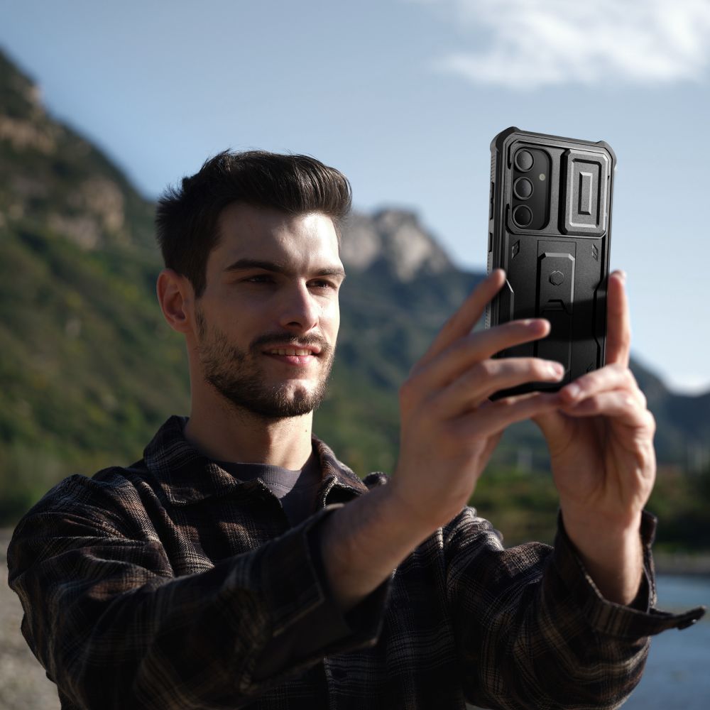 TECH-PROTECT KEVLAR CAM+ HÜLLE GALAXY S24 FE SCHWARZ