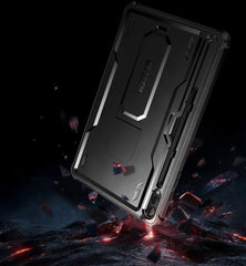 SCHUTZHÜLLE / HÜLLE FÜR SAMSUNG GALAXY TAB S9+ PLUS 12.4 X810 / X816B TECH-PROTECT KEVLAR PRO SCHWARZ