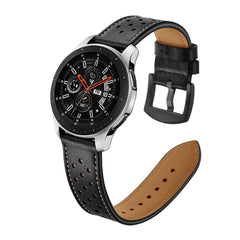 HEBEBAND LEDER SAMSUNG GALAXY WATCH 46MM SCHWARZ