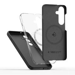 TECH-PROTECT HÜLLE FLÜSSIG SILIKON MAGSAFE GALAXY S25 SCHWARZ