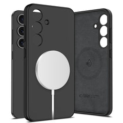 TECH-PROTECT HÜLLE FLÜSSIG SILIKON MAGSAFE GALAXY S25 SCHWARZ