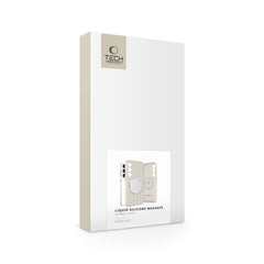 TECH-PROTECT HÜLLE FLÜSSIG SILIKON MAGSAFE GALAXY S25 COSMIC LATTE