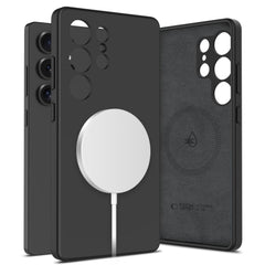 TECH-PROTECT HÜLLE FLÜSSIGES SILIKON MAGSAFE GALAXY S25 ULTRA SCHWARZ