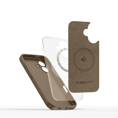 TECH-PROTECT HÜLLE LIQUID SILICONE MAGSAFE IPHONE 16 SCHOKOLADENBRAUN