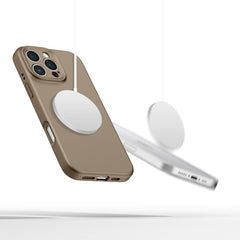 TECH-PROTECT HÜLLE FLÜSSIG SILIKON MAGSAFE IPHONE 16 PRO SCHOKOLADENBRAUN