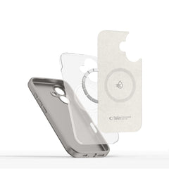 TECH-PROTECT HÜLLE LIQUID SILICONE MAGSAFE IPHONE 16 STEINGRAU