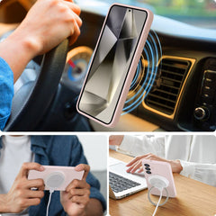 TECH-PROTECT HÜLLE FLÜSSIGES SILIKON MAGSAFE IPHONE 16E PINK PERLE