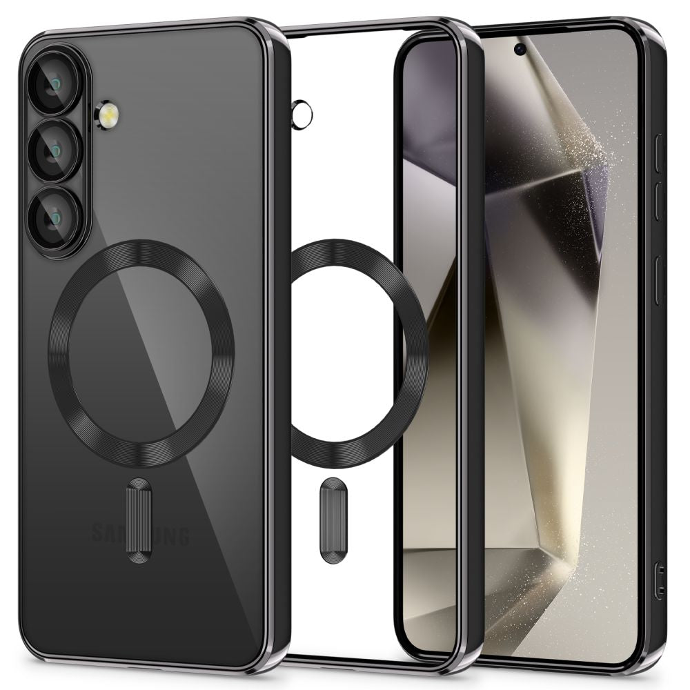 TECH-PROTECT MAGFLEX MAGSAFE GALAXY S25+ PLUS SCHWARZ GLÄNZEND