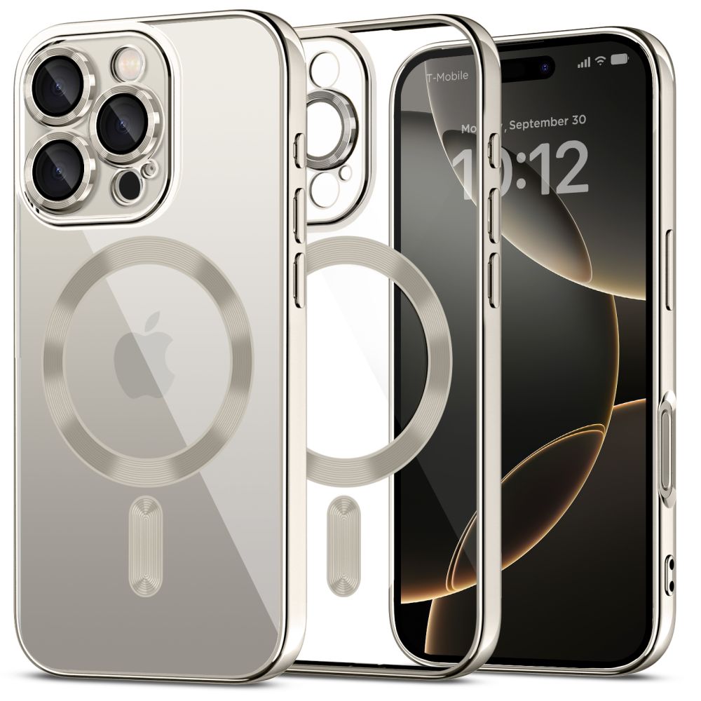 TECH-PROTECT MAGFLEX MAGSAFE IPHONE 16 PRO SCHIMMERNDES TITAN-GEHÄUSE