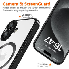 TECH-PROTECT MAGFLEX MAGSAFE IPHONE 16E SCHWARZ GLÄNZEND HÜLLE