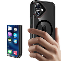 TECH-PROTECT MAGHYBRID MAGSAFE IPHONE 16 SCHWARZ/ROT