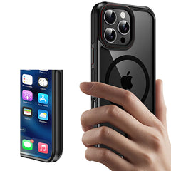 TECH-PROTECT MAGHYBRID MAGSAFE IPHONE 16 PRO SCHWARZ/ROT