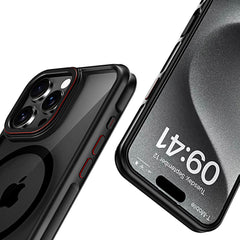 TECH-PROTECT MAGHYBRID MAGSAFE IPHONE 16 PRO MAX SCHWARZ/ROT