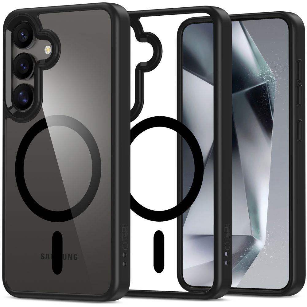 TECH-PROTECT MAGMAT MAGSAFE GALAXY S25 SCHWARZ/KLAR