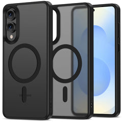 TECH-PROTECT MAGMAT MAGSAFE GALAXY S25 EDGE MATTE SCHWARZ