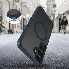 TECH-PROTECT MAGMAT MAGSAFE GALAXY S25 MATTE NAVY HÜLLE