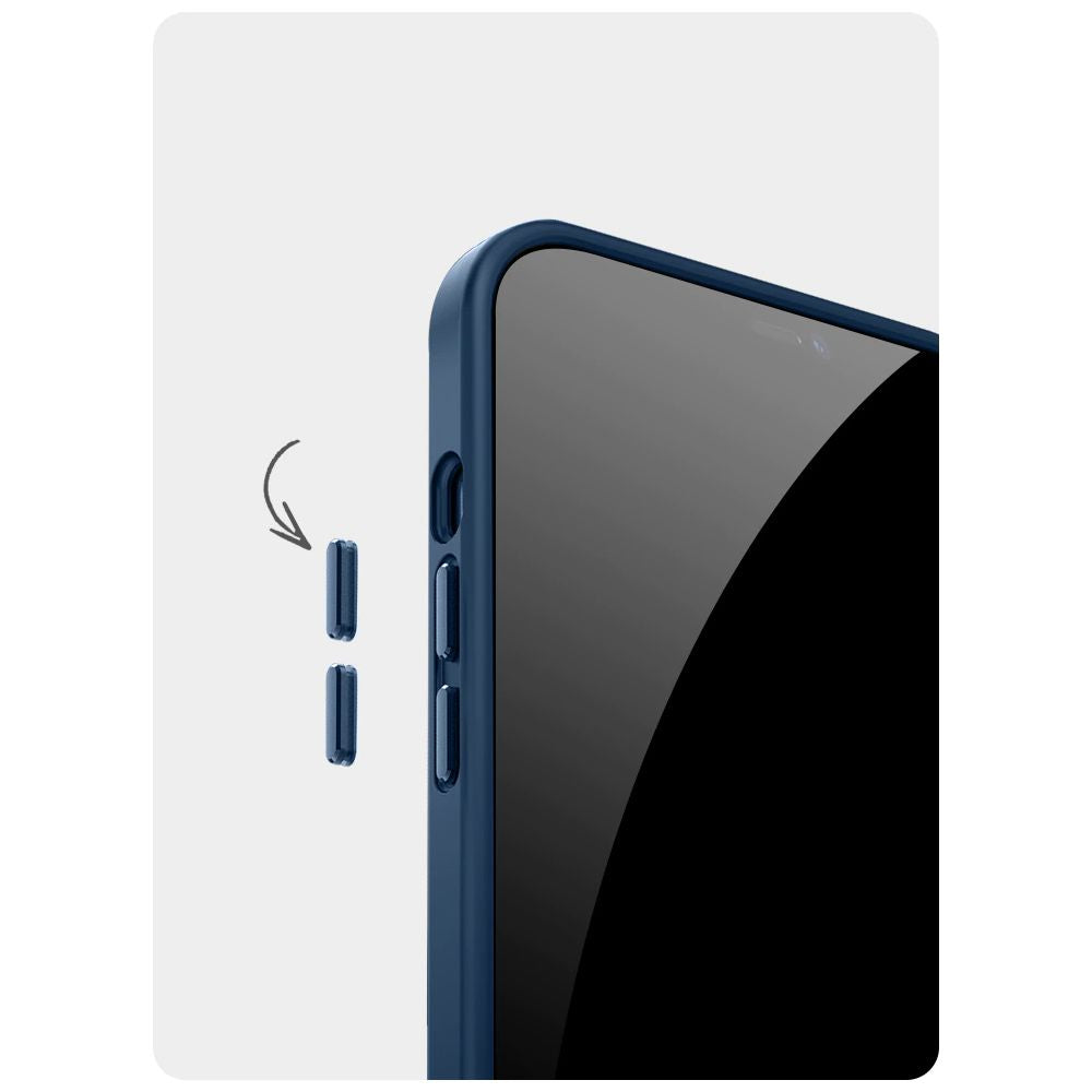 HÜLLE FÜR IPHONE 12/12 PRO MAGSAFE HEYCASE MATTE SCHWARZ