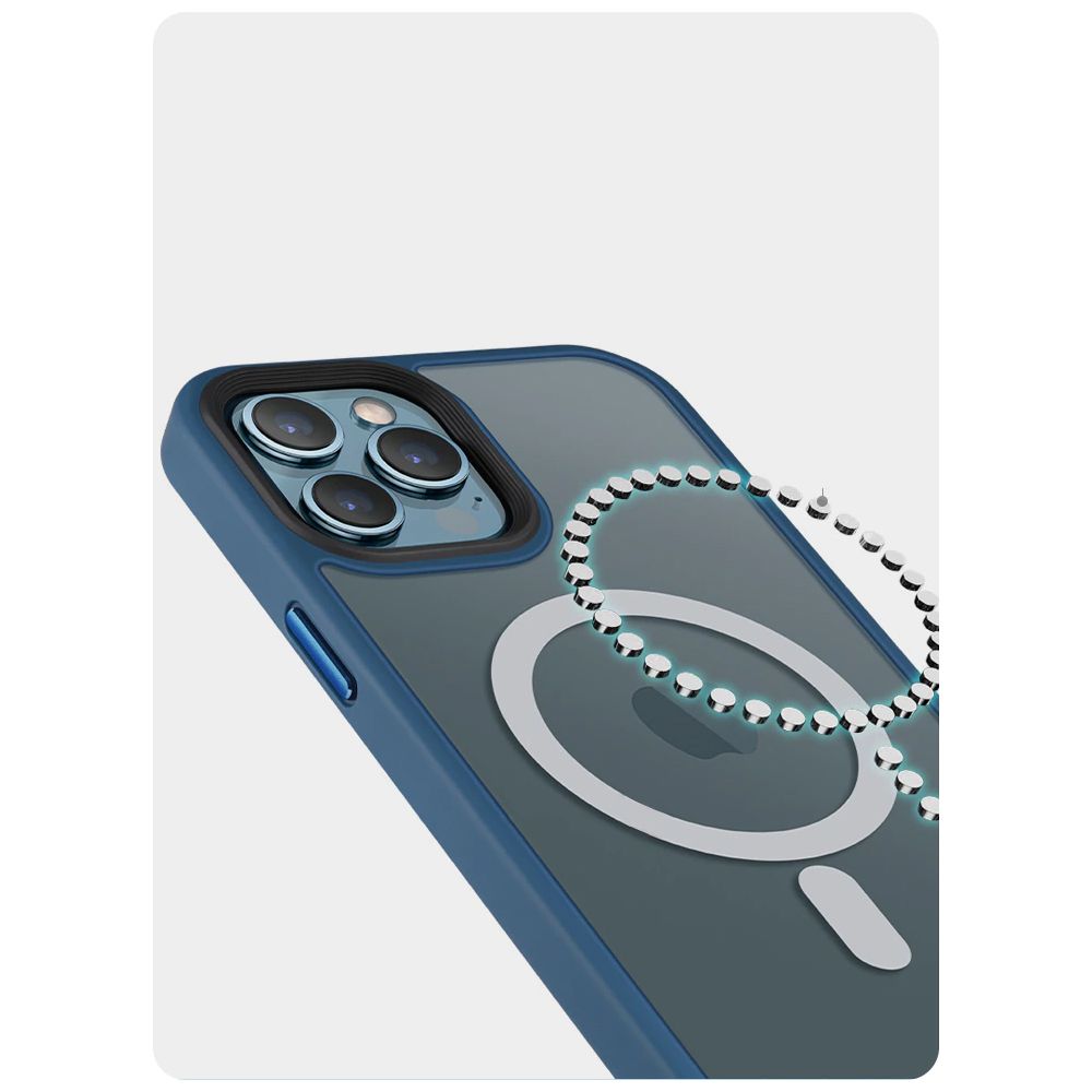 HÜLLE FÜR IPHONE 12/12 PRO MAGSAFE HEYCASE MATTE SCHWARZ