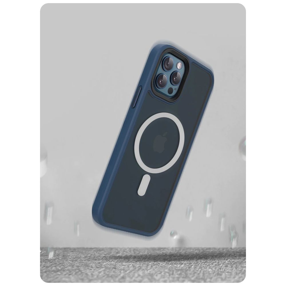 HÜLLE FÜR IPHONE 12/12 PRO MAGSAFE HEYCASE MATTE SCHWARZ