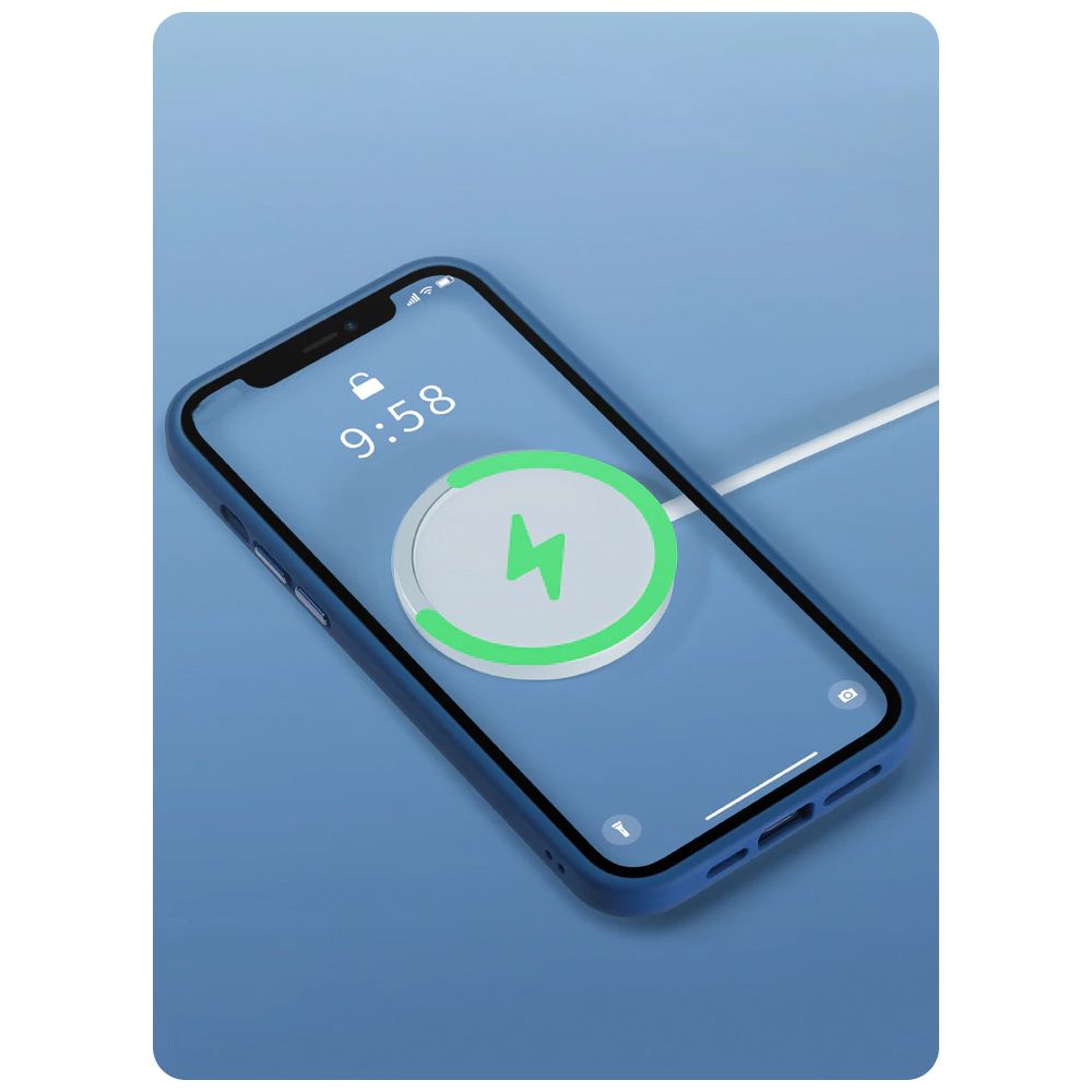HÜLLE FÜR IPHONE 12/12 PRO MAGSAFE HEYCASE MATTE SCHWARZ