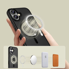 HÜLLE FÜR IPHONE 16 TECH-PROTECT MAGMAT MAGSAFE MATTE SCHWARZ