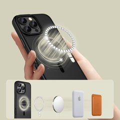 HÜLLE FÜR IPHONE 16 PRO MAX TECH-PROTECT MAGMAT MAGSAFE MATTE SCHWARZ