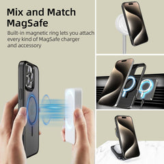 HÜLLE FÜR IPHONE 16 PRO MAX TECH-PROTECT MAGMAT MAGSAFE MATTE SCHWARZ