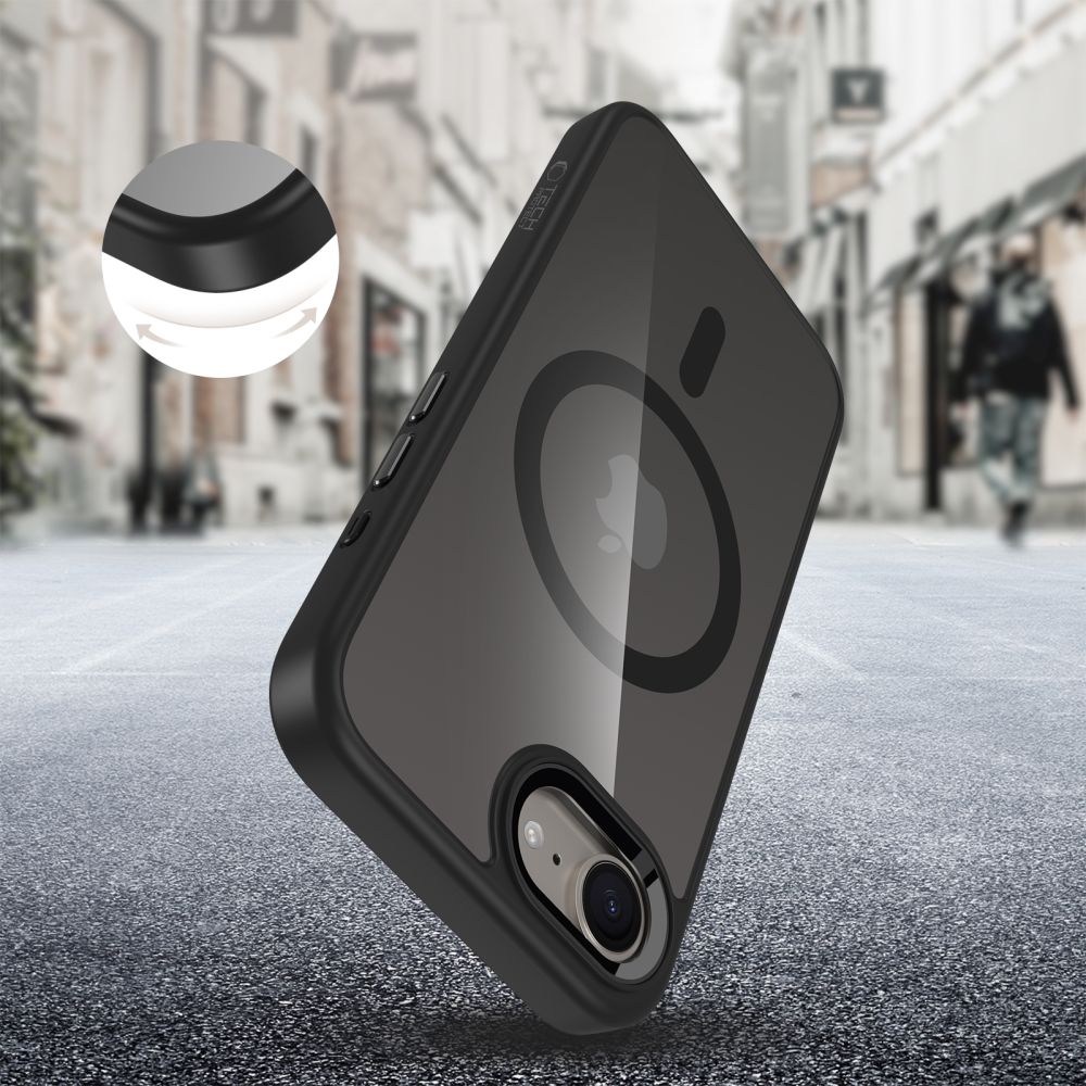 TECH-PROTECT MAGMAT MAGSAFE IPHONE 16E SCHWARZ/KLAR
