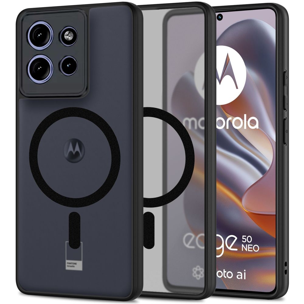 TECH-PROTECT MAGMAT MAGSAFE MOTOROLA EDGE 50 NEO MATTE SCHWARZ