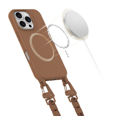 TECH-PROTECT MAGNECKLACE MAGSAFE IPHONE 16 PRO SCHOKOLADENBRAUN