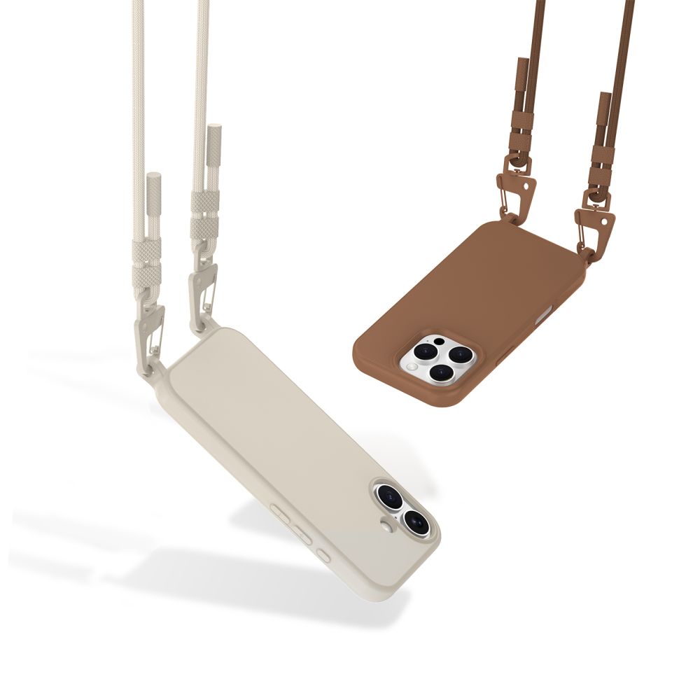 TECH-PROTECT MAGNECKLACE MAGSAFE IPHONE 16 PRO SCHOKOLADENBRAUN