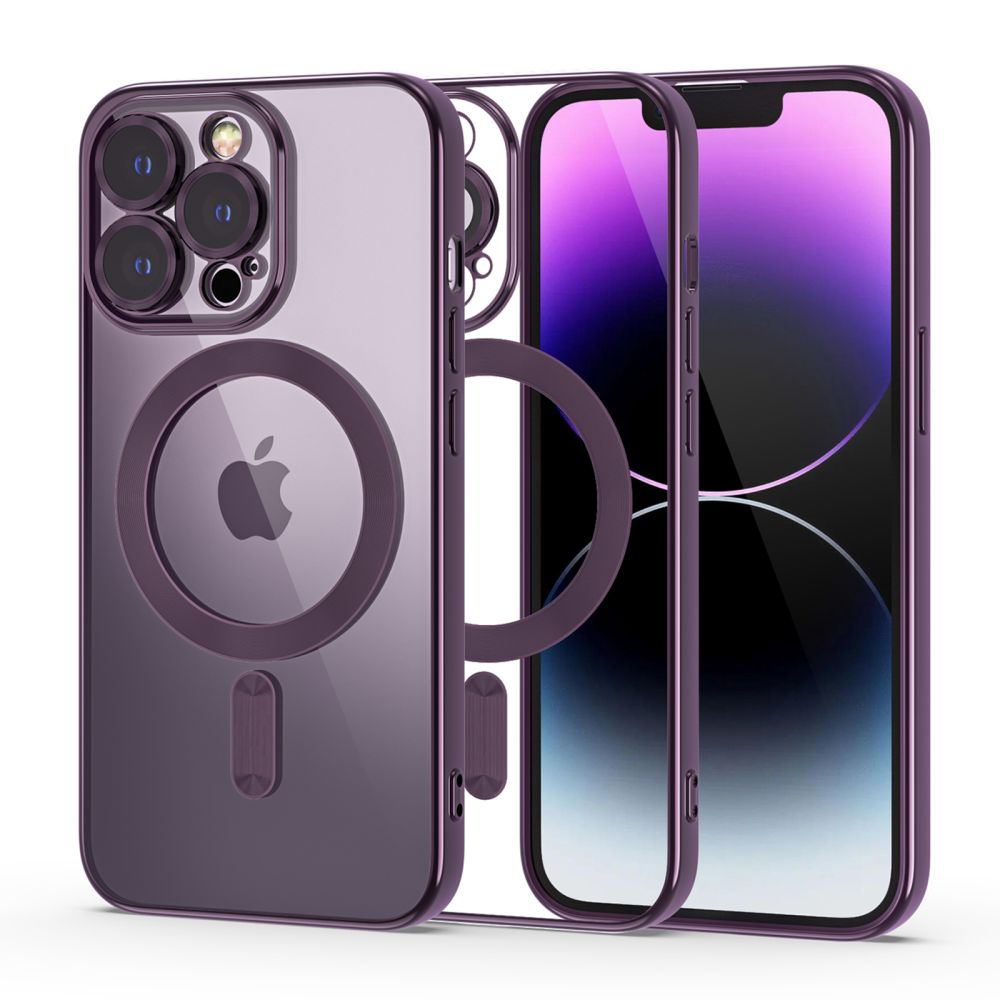 HÜLLE FÜR IPHONE 14 PRO HEYCASE MAGSHINE MAGSAFE LILA