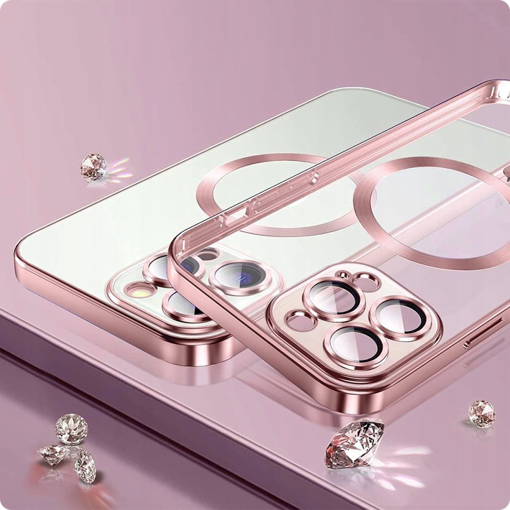 HEYCASE MAGSHINE MAGSAFE IPHONE 14 VIOLETT HÜLLE