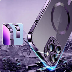 HEYCASE MAGSHINE MAGSAFE IPHONE 14 VIOLETT HÜLLE