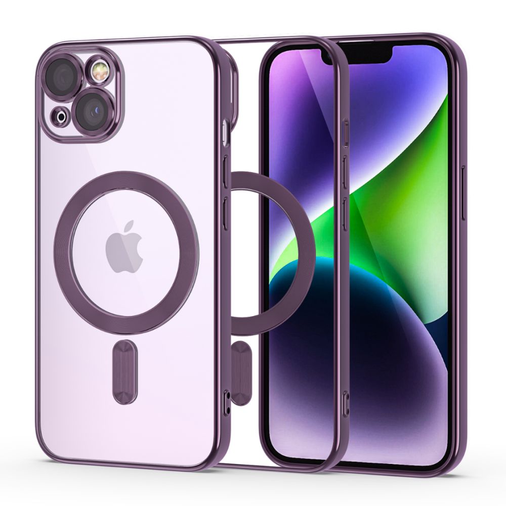 HEYCASE MAGSHINE MAGSAFE IPHONE 14 VIOLETT HÜLLE