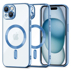TECH-PROTECT MAGSHINE MAGSAFE IPHONE 15 SKY BLUE HÜLLE