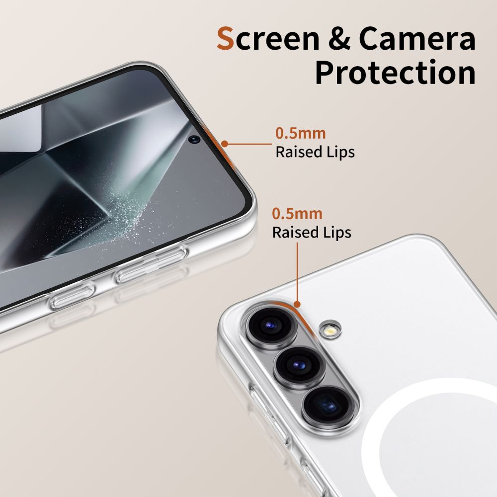 TECH-PROTECT MAGSLIM MAGSAFE GALAXY S25 MATTE/ICE HÜLLE