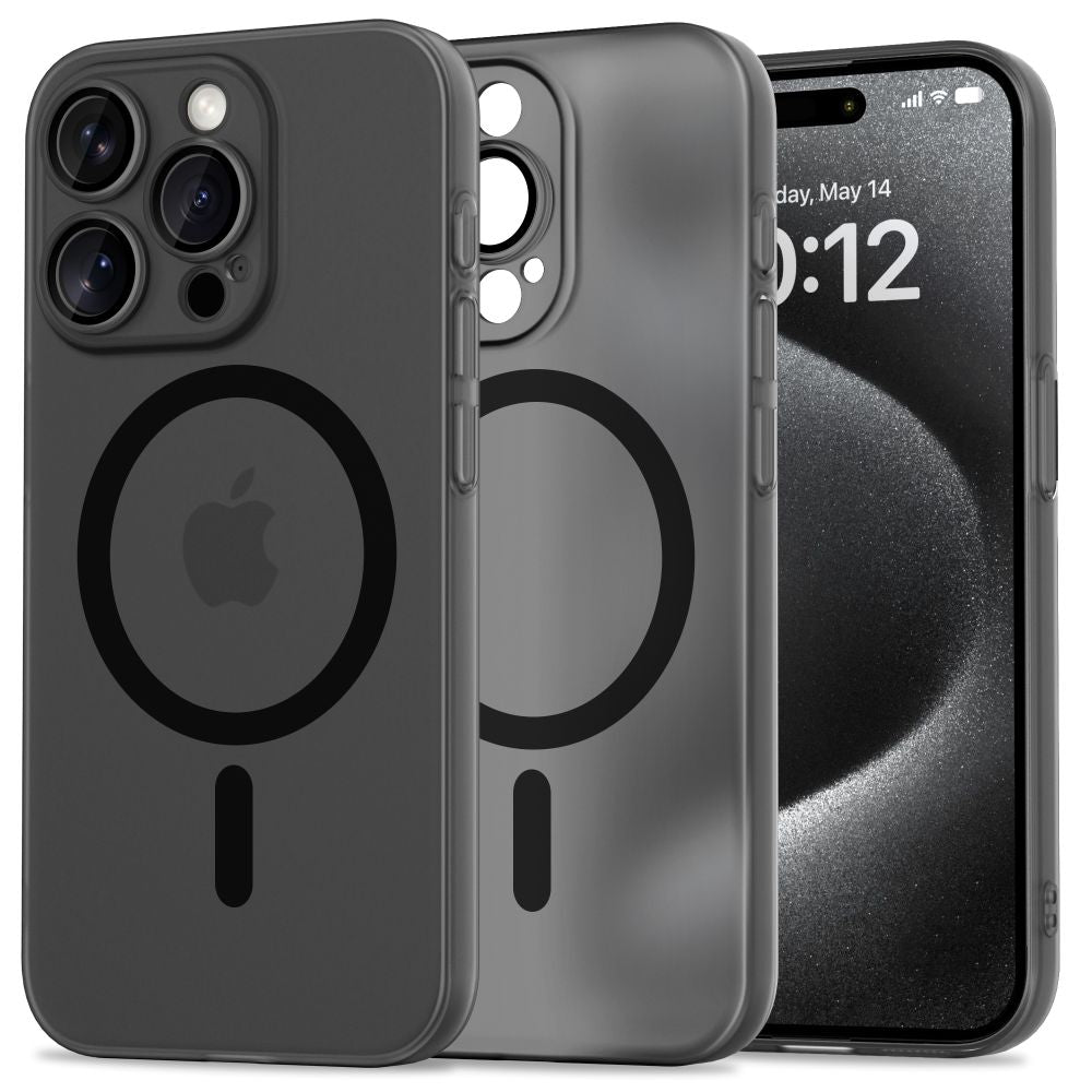 TECH-PROTECT MAGSLIM MAGSAFE IPHONE 15 PRO MATTE/SCHWARZ