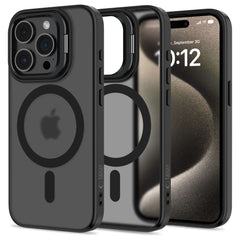 TECH-PROTECT MAGSTAND MAGSAFE IPHONE 15 PRO MATTE SCHWARZ