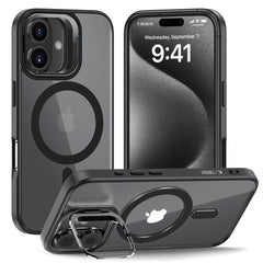TECH-PROTECT MAGSTAND MAGSAFE IPHONE 16 MATTE BLACK HÜLLE