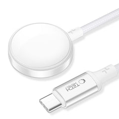 TECH-PROTECT MC02 ULTRABOOST MAGNETISCHER LADEGERÄT TYPE-C KABEL 100CM APPLE WATCH WEISS