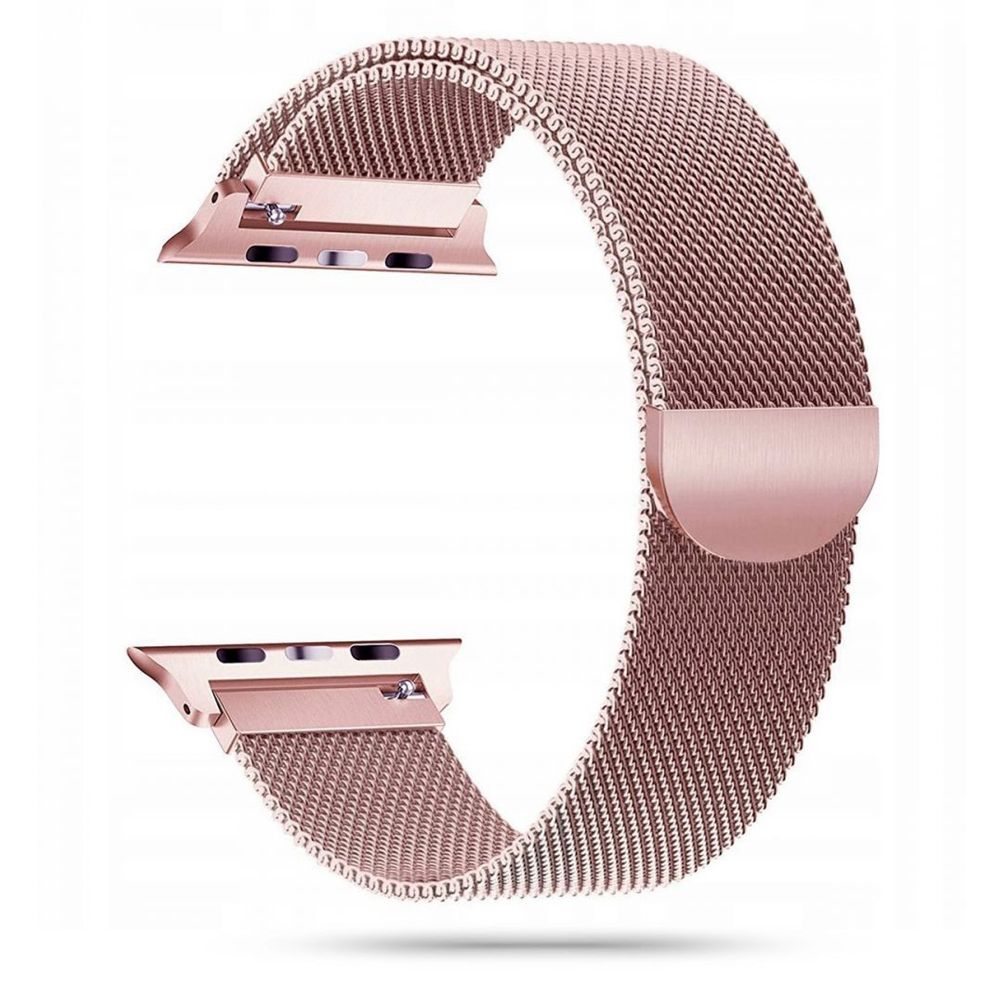 REMEN DOOP MILANESEBAND APPLE WATCH 6 / 7 / 8 / 9 / 10 / SE (40 / 41 / 42 MM) ROSEGOLD