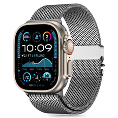 TECH-PROTECT MILANO ARMBAND FÜR APPLE WATCH 6 / 7 / 8 / 9 / 10 / SE / ULTRA 1 / 2 (44 / 45 / 46 / 49 MM) SILBER
