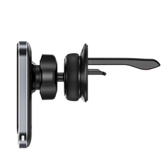 HANDYHALTERUNG FÜR DAS AUTO MIT DRAHTLOSEM LADEN TECH-PROTECT MM15W-V2 MAGNETISCHER MAGSAFE BELÜFTUNGS-AUTOHALTER DRAHTLOSER LADEN 15W SCHWARZ