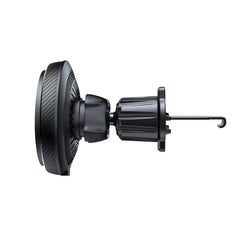 HANDYHALTERUNG FÜR DAS AUTO MIT DRAHTLOSEM LADEN TECH-PROTECT MM15W-V4 MAGNETISCHER MAGSAFE BELÜFTUNGS-AUTOHALTER WIRELESS CHARGER 15W SCHWARZ
