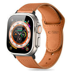 REMEN FÜR DOOP NATURALFIT APPLE WATCH 6 / 7 / 8 / 9 / 10 / SE / ULTRA 1 / 2 (44 / 45 / 46 / 49 MM) BRAUN